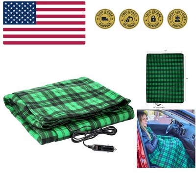 Lightweight Electric Blanket with Storage Case - Cozy Comfort on the Go