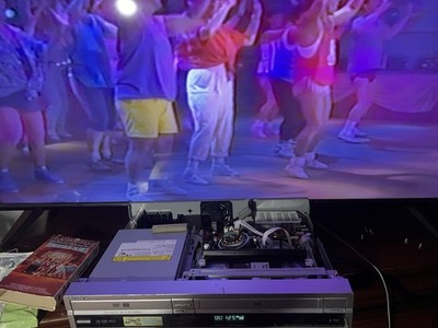 Sony RDR-VX500 VCR DVD Recorder Dubbing Combo Player VHS HiFi No Remote CLEANED