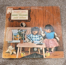 Harry Nilsson Pussy Cats Vinyl LP RCA Rock Produced by John Lennon CPL1-0570