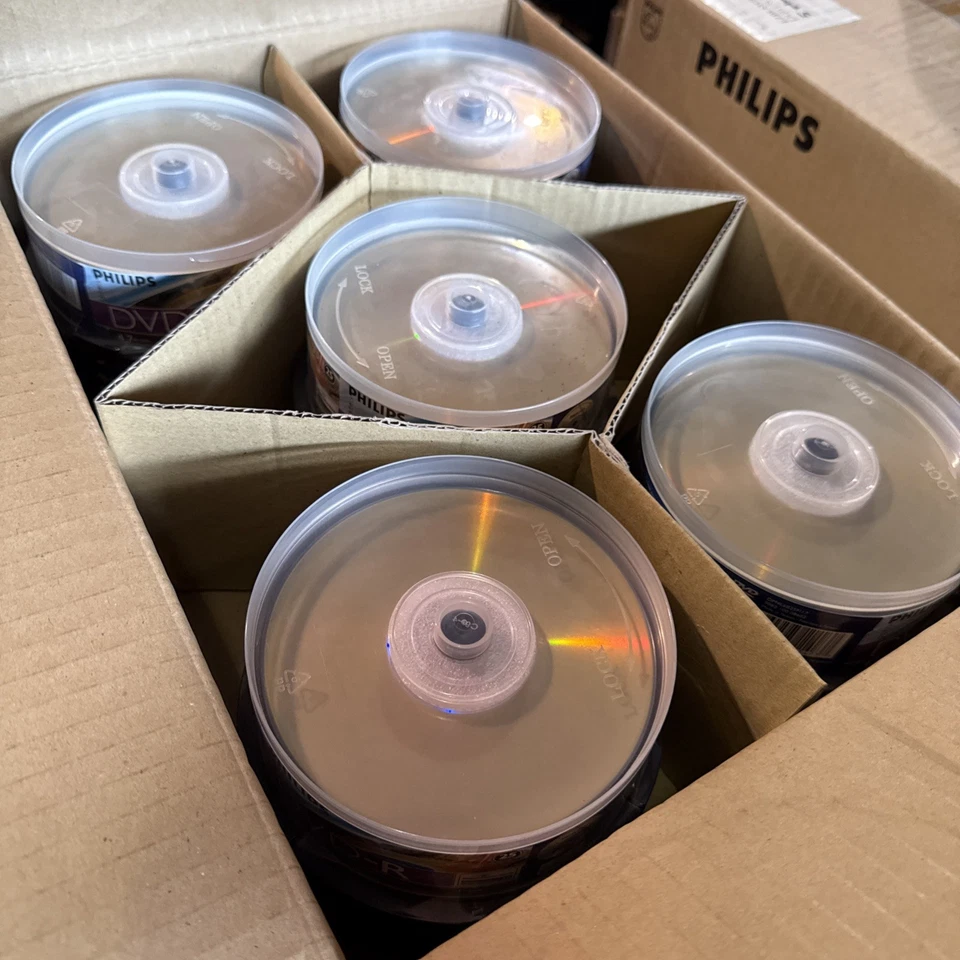 250 Pack DVD-R, New In Package - Image 4 of 4