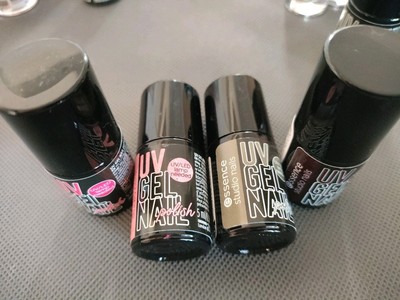 4 x essence Studio Nails UV Gel Nail Polish Set UV/LED Lamp Needed 4 x 5ml *neu*