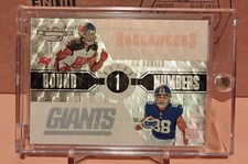 2017 Evan Engram/O.J. Howard Contenders Optic Prizm Rookie 1/1