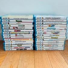 U PICK! Nintendo Wii U Games - Mario Sonic Zelda Donkey Kong Yoshi Lego Pikmin +