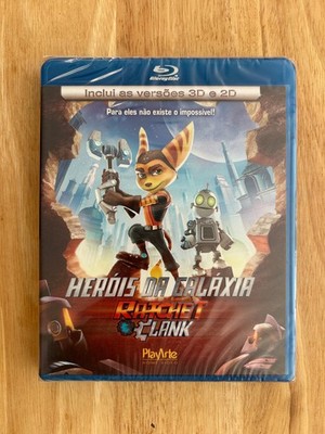 Ratchet & Clank (3-D Blu-ray) DEFINITIVE ed., English audio, NEW OOP RARE / FEW!