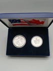 2019 Pride of Two Nations Limited Edition 2 Coin Set - Silver Eagle and Maple
