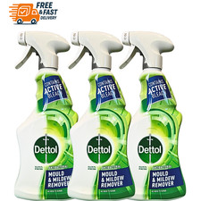 Dettol Mould And Mildew Remover Spray 500 Ml pack of 3 free and fast shipping 3X 7.99 per litre