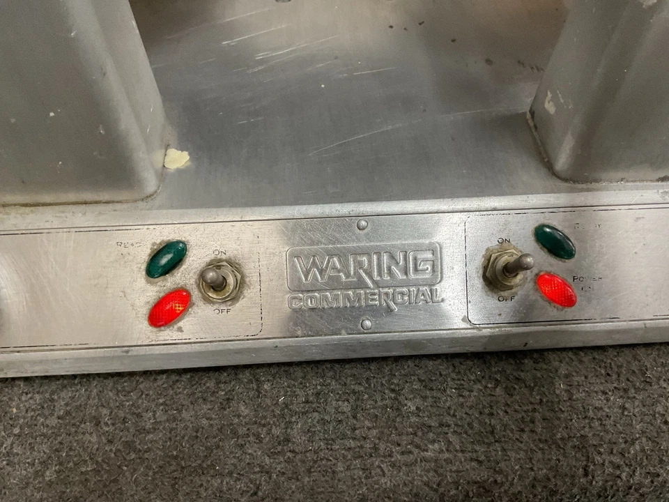 Waring Doble Gofrera Belga Clásica Comercial Panadería Doble Gofrera Foto 4 de 4