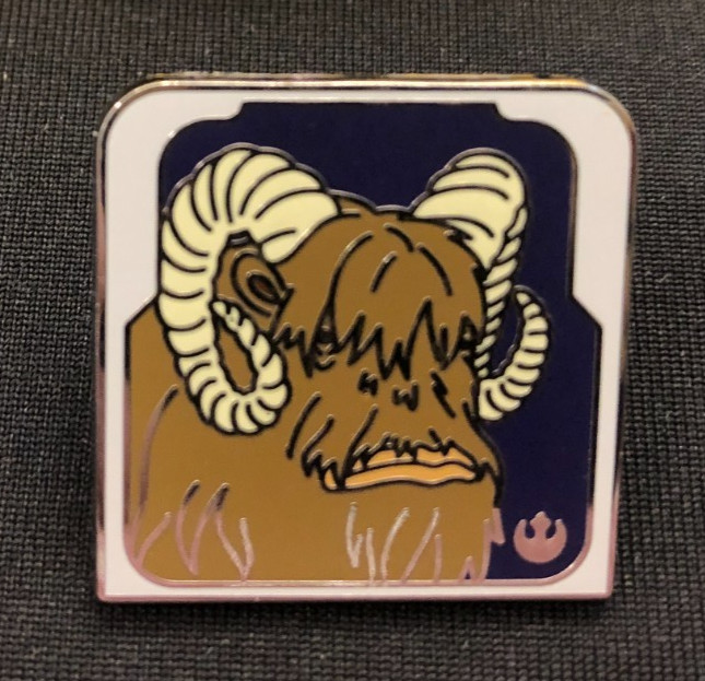 Disney pin 162753 Bantha Galaxy Creature Hidden Disney 2024 Star Wars shaggy