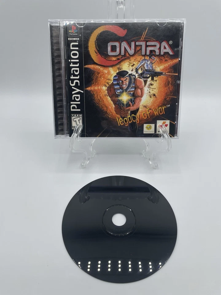 Contra Legacy of War PS1 (Sony PlayStation 1 1996) CIB Complete w/ Manual Tested - Image 4 of 4