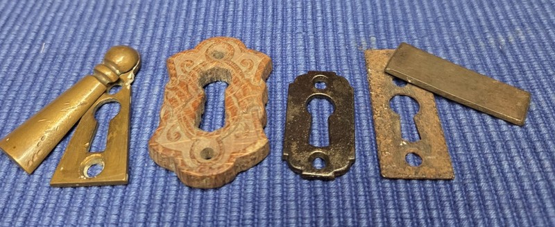 Antique Key Escutcheon Lot 4