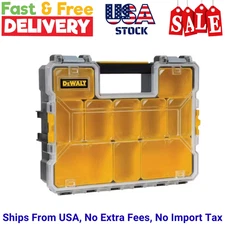 DEWALT 10-Compartment Shallow Pro Small Parts Organizer