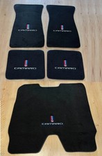 Fits Chevy Camaro Floor Trunk Mat Mats Carpet Black Set 5pcs 19671969 Fits Chevy Camaro Floor Trunk Mat Mats Carpet Black Set 5pcs 19671969