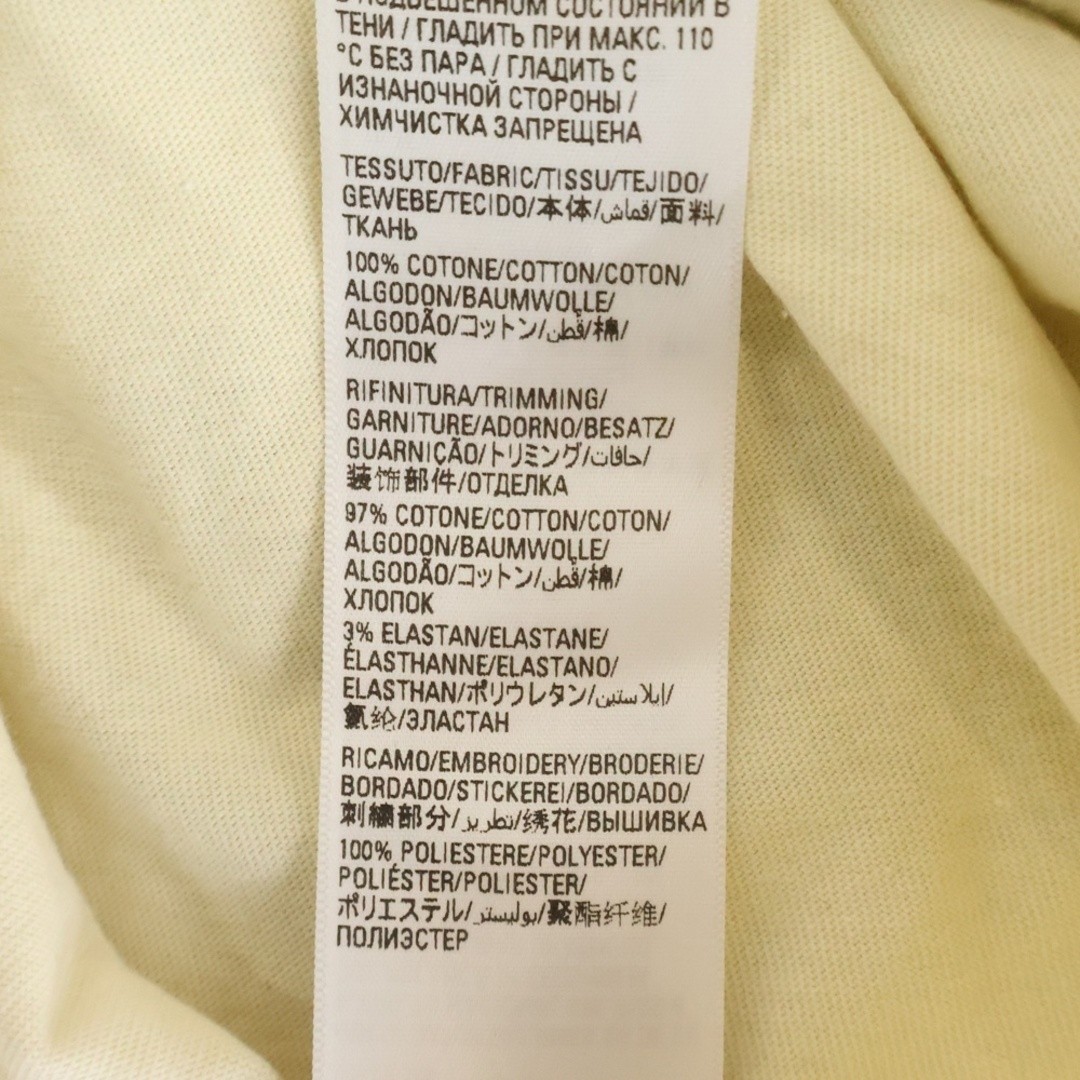 BALENCIAGA Political Campaign Logo short sleeve T-shirt cream-colored Used ab351 thumbnail 7