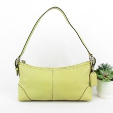 Authentic Coach Y2K Lime Green Leather Demi B...