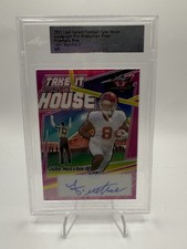 2022 Leaf Valiant Take It to the House John Metchie III Auto Prismatic Pink 1/1
