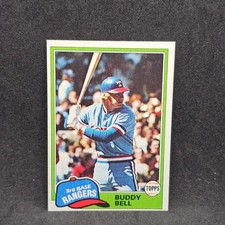 1981 Topps - Buddy Bell #475
