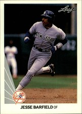 1990 Leaf Baseball (201-400) - You Pick - FREE SHIPPING 5+ Cards READ NM