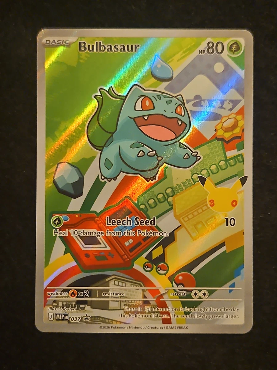 Bulbasaur 037 Me: Mega Evolution Promo for sale | eBay