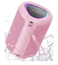 Portable Bluetooth Speaker Valentines Gifts For Him: Powerful Crystal Clear Pink
