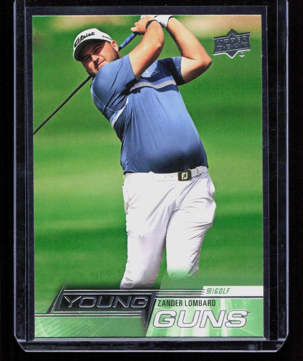Zander Lombard 2024 Upper Deck Golf #116 Young Guns Rookie
