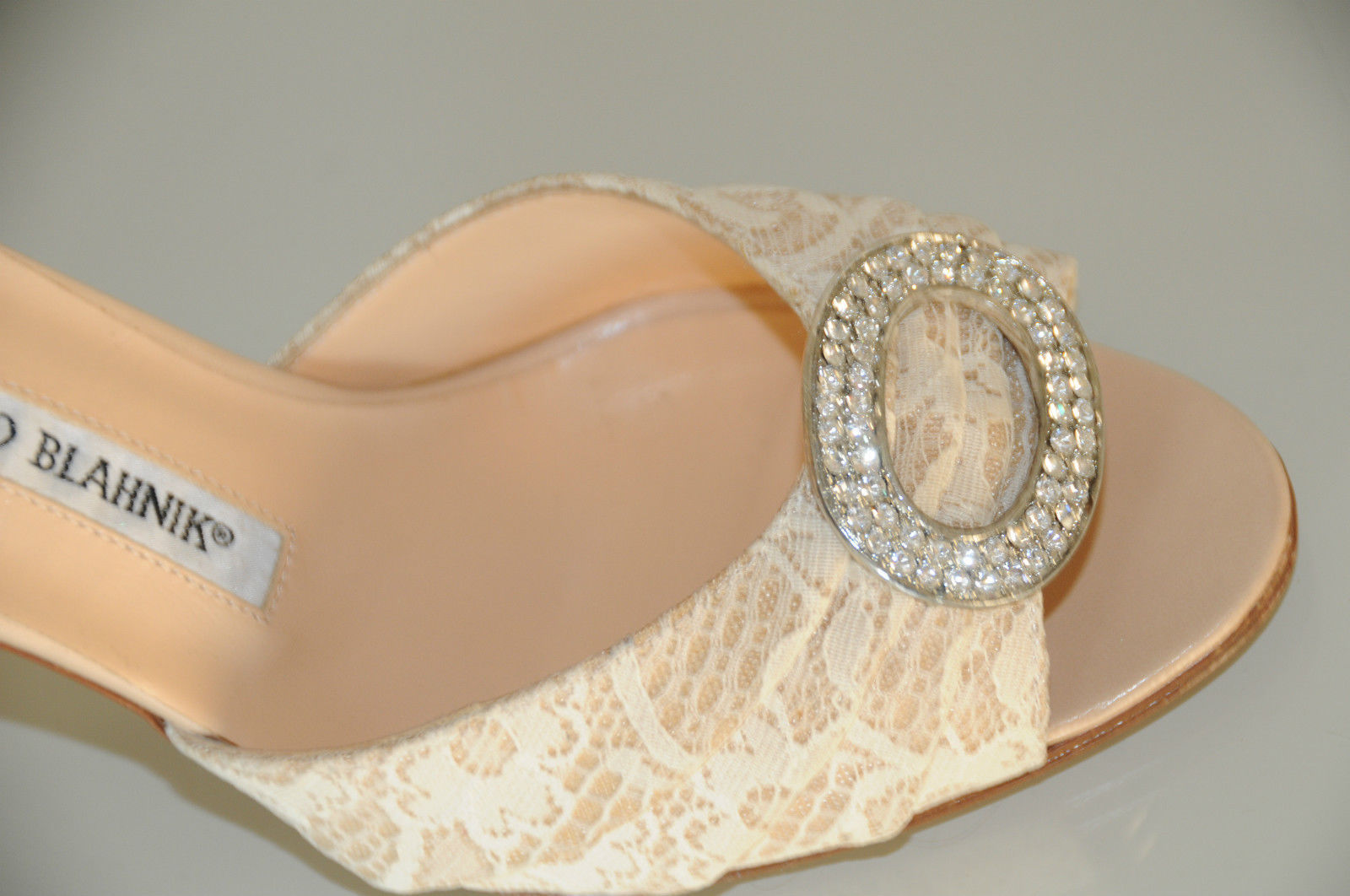 785 Nuevo Manolo Blahnik sedaraby Beige Encaje Nude Plata Joyas Zapatos De Boda 785 785 785 Nuevo Manolo Blahnik sedaraby Beige Encaje Nude Plata Joyas Zapatos De Boda increíbles descuentos