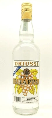 Grappa 41%vol. lt1 ANTICA DISTILLERIA DRIUSSI Gemona del Friuli