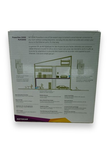 NETGEAR PLP2000 Powerline Adapter 2000Mbps - Pack of 2 - Photo 6/7
