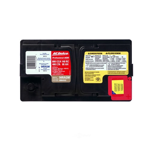 Acdelco 94ragm аккумулятор