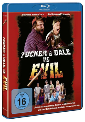Tucker & Dale vs. Evil (2010)[Blu-ray/Neu/OVP] witzige Horror Genre-Parodie