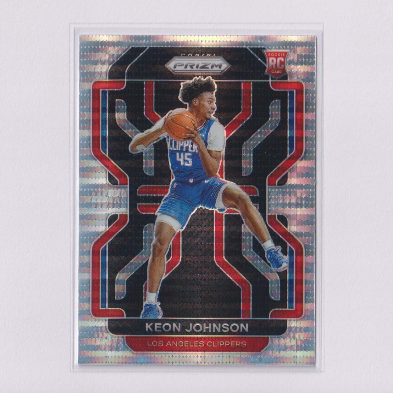 2021-22 Panini Prizm Pulsar Prizms #326 Keon Johnson RC Rookie