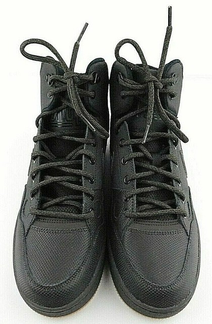 nike son of force mid winter black