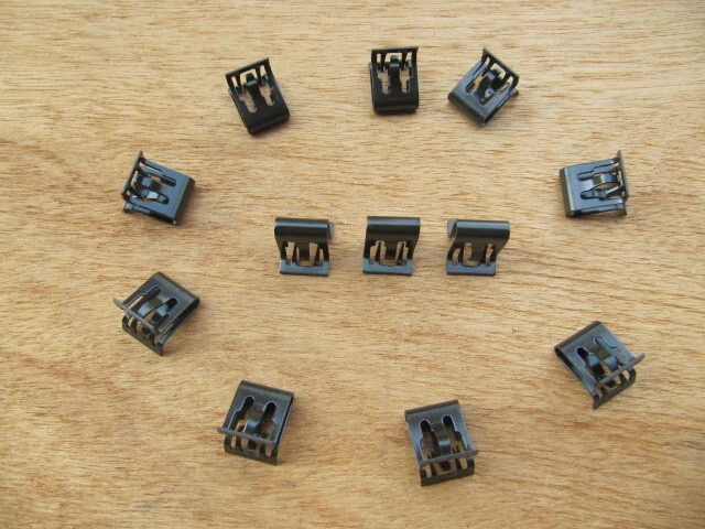 Clips de panel de ajuste de 12 cuartos para GM Malibu Venture Camaro Equinox 16662182 Foto 3 de 4