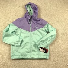 Reebok Womens Small Full Zip Jacket Mint Lavender New defects