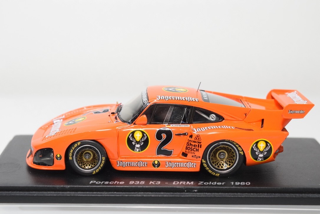 【SPARK】Porsche 935 K3 n°43 LM 1980 #S22 B18 1:43 SPARK PORSCHE 935 K3 DRM ATTIC 1980 ALEX