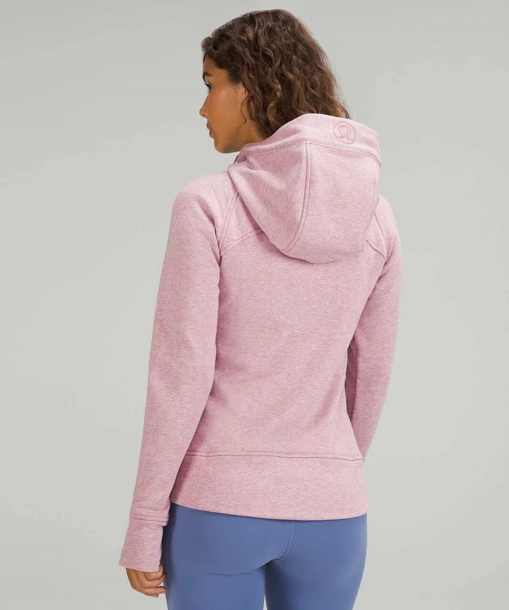 Lululemon Scuba Hoodie *light Cotton Fleece In Pink Taupe