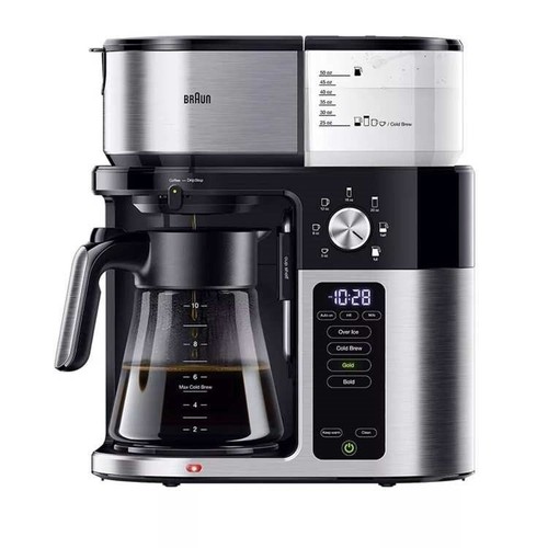 Braun MultiServe Plus 10-Cup Pod Free Drip Coffee Maker, KF9250BK