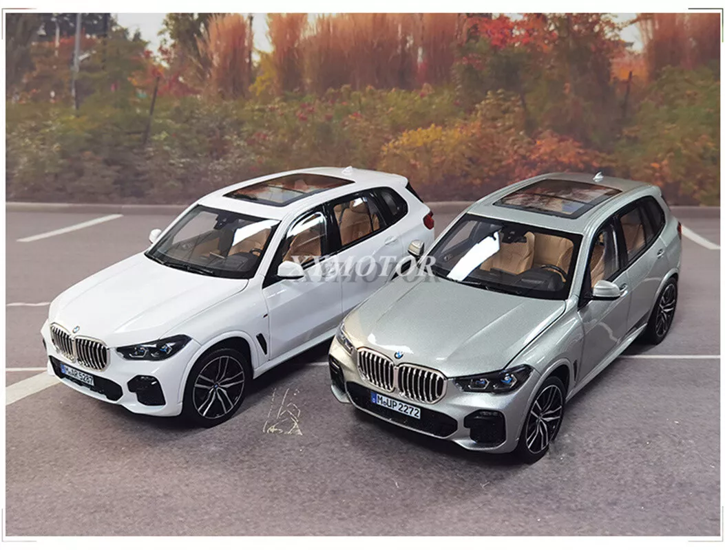 1 18 BMW X5 40i 2019 G05 Diecast Car Model SUV Toys Gifts Display Black White