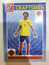 JUAN GUILLERMO CUADO 2021-22 Panini Donruss Road To Qatar Craftsmen Press Proof 