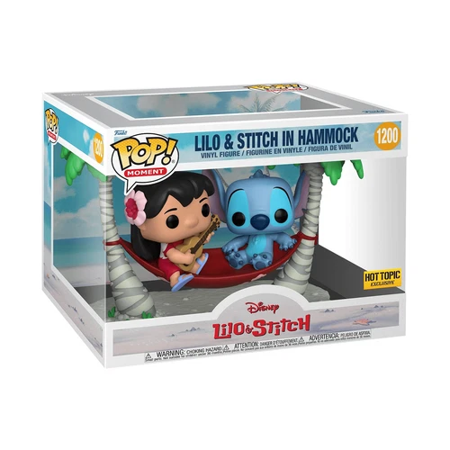 Funko Pop! Moments: Disney - Lilo & Stitch in Hammock - Hot Topic Exclusive