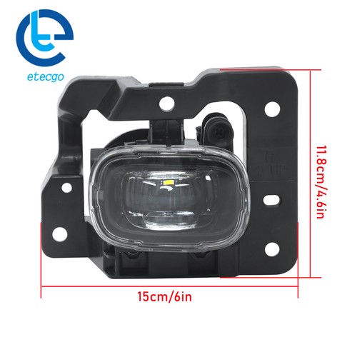 Luces antiniebla delanteras LED para Nissan Pathfinder 2023 2024 con kit de cableado negras - Imagen 12 de 14