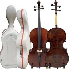 Stradivari style excellent SONG master Cello 4/4,Old spruce with hard case 16005