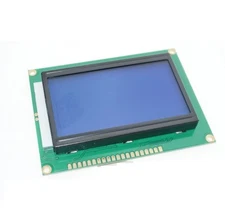 1pcs 5V 12864 LCD Display Module 128x64 Dots Graphic Matrix LCD Blue Backlight