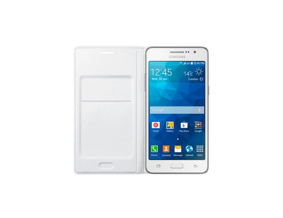 Samsung Galaxy Grand Prime откидной бумажник я цвет: белый - Изображение 3 из 4