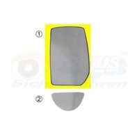 VAN Wezel Spiegelglas AußEnspiegel Rechts FüR Ford Transit Bus Fd_ _ Fb_