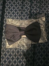 Bowtie Mens Adjustable Formal Wedding Party Necktie Bow Tie Solid Color Tuxedo