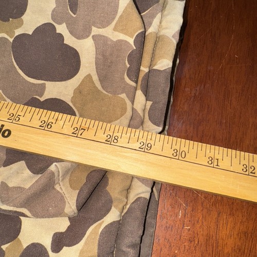 Vintage 90s Cabela’s Duck Camo Insulated Waterproof Jacket Size M Heavy Coat - Picture 8 of 17