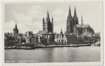 Cologne Cathedral Germany Vintage Postcard Unposted