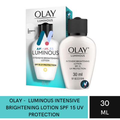 OLAY Luminous Intensive Lotion Glowing SPF15 UVA UVB Protection Vit E B3 B5 30ml