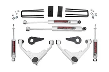Rough Country 3" Lift Kit w/ N3 Shocks for 01-10 Silverado Sierra 2500HD 3500HD