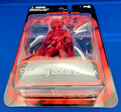 Hasbro Star Wars 2005 HOLIDAY EDITION Holiday Darth Vader RED